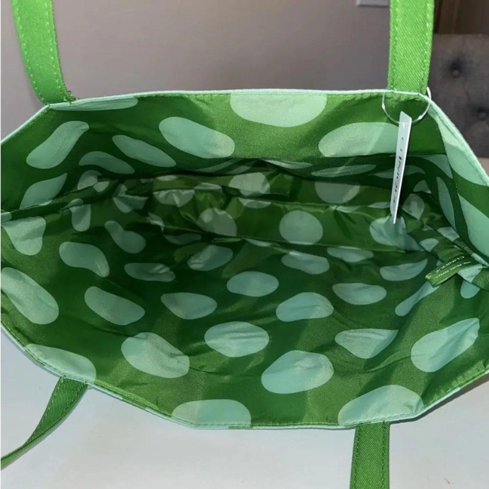 HOLIDAY PRICING! NWT Kate Spade x Clinique Polka Dot Tote - Picture 4 of 4